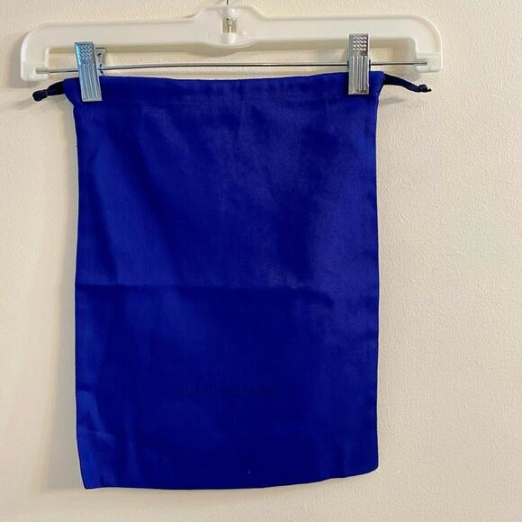 Stuart Weitzman Medium Size Blue Purse Shoe Protector Dust Bag 14” x 10.5” - Picture 5 of 9